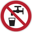Verbotsschilder - Kein Trinkwasser