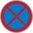 Verbotsschilder - Absolutes Halteverbot