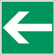 Fluchtwegkennzeichnung - Richtungspfeil