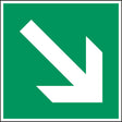 Fluchtwegkennzeichnung - Richtungspfeil