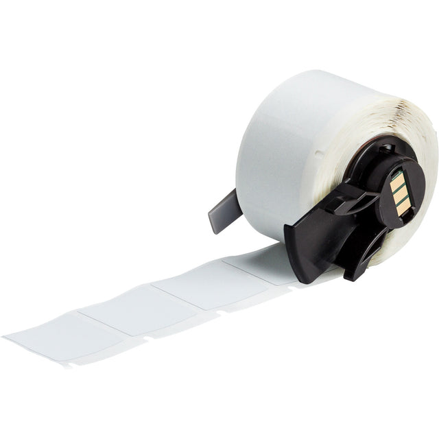 Metallisierte Polyester-Etiketten mit matter Oberfläche und besonders starker Klebkraft für M610, M611, BMP61, M710 (mit Medienadapter) und BMP71 (mit Medienadapter)