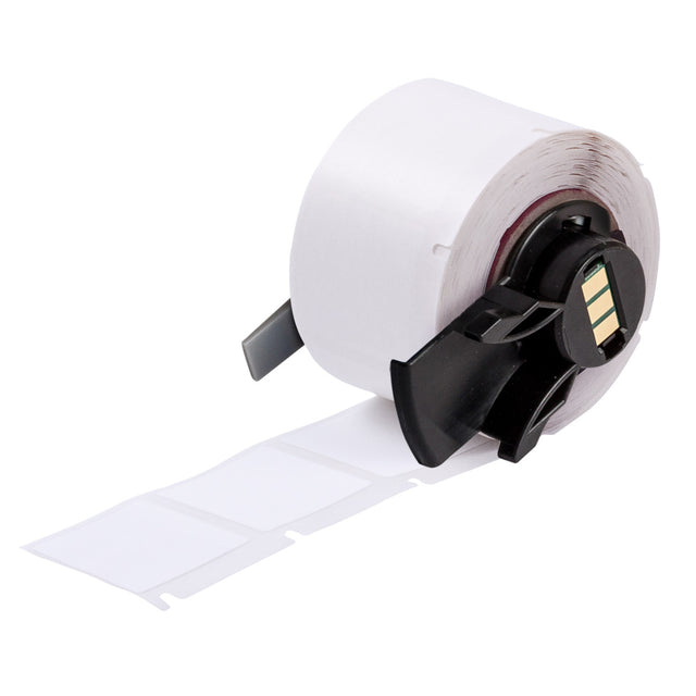 Mehrzweck-Polyester-Etiketten mit matter Oberfläche und besonders starker Klebkraft für M610, M611, BMP61, M710 (mit Medienadapter) und BMP71 (mit Medienadapter)