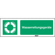 ISO-Sicherheitsschild – Wasserrettungsgeräte