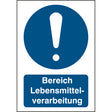 ISO Sicherheitskennzeichnung - Bereich Lebensmittelherstellung