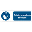 ISO Sicherheitskennzeichnung - Handschutz benutzen