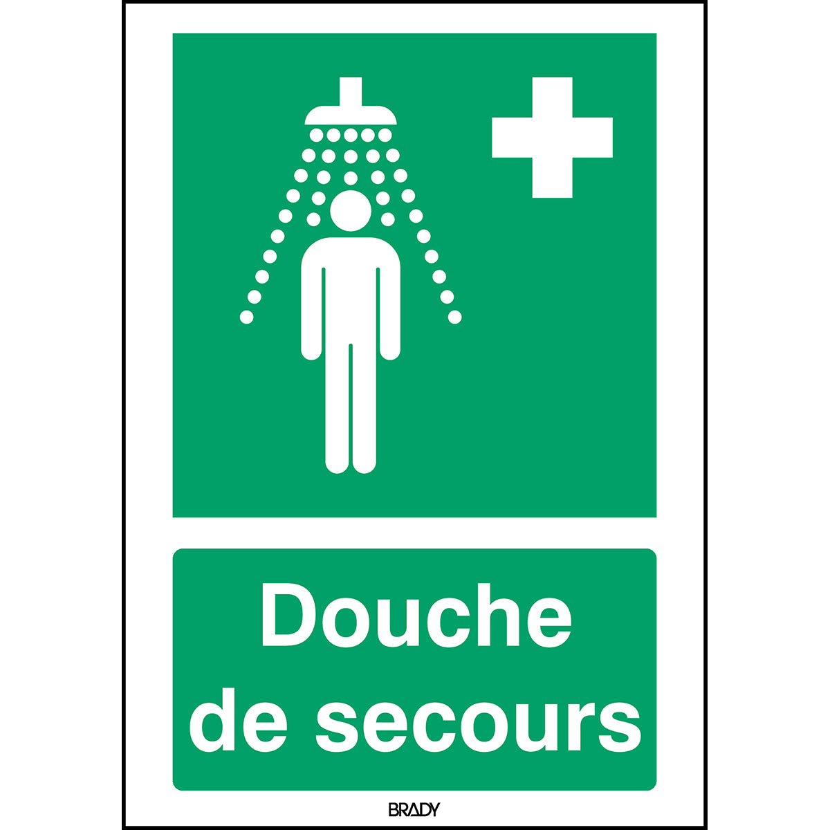 Notdusche – ISO 7010