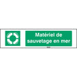 ISO-Sicherheitsschild – Wasserrettungsgeräte