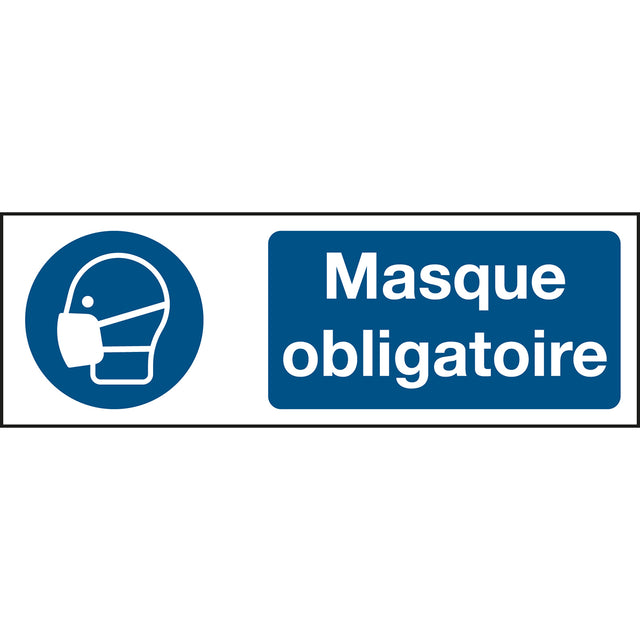 ISO Sicherheitskennzeichnung - Maske benutzen