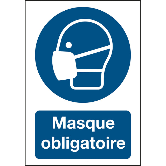ISO Sicherheitskennzeichnung - Maske benutzen