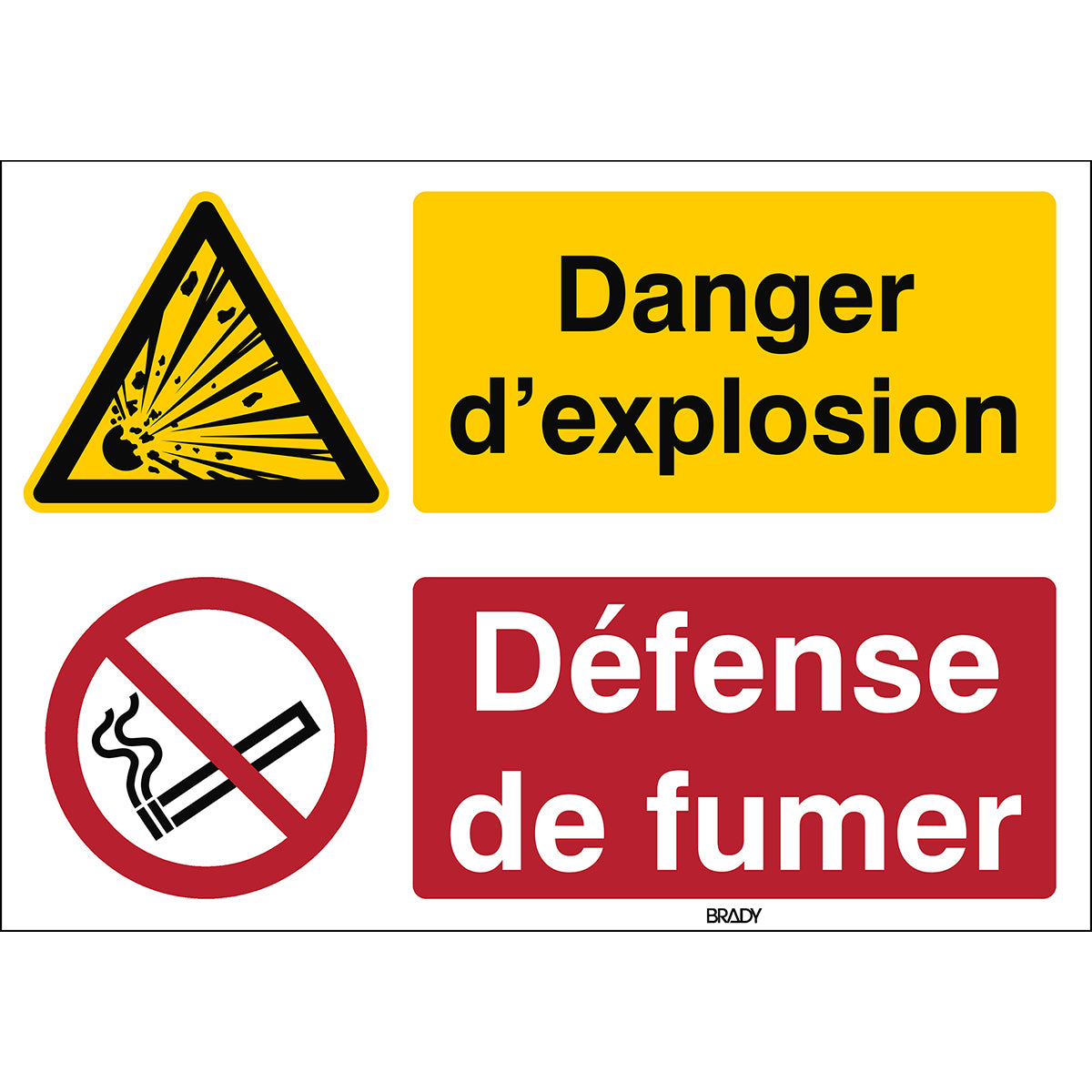 Warnung; explosionsgefährliche Stoffe und Rauchen verboten – ISO 7010
