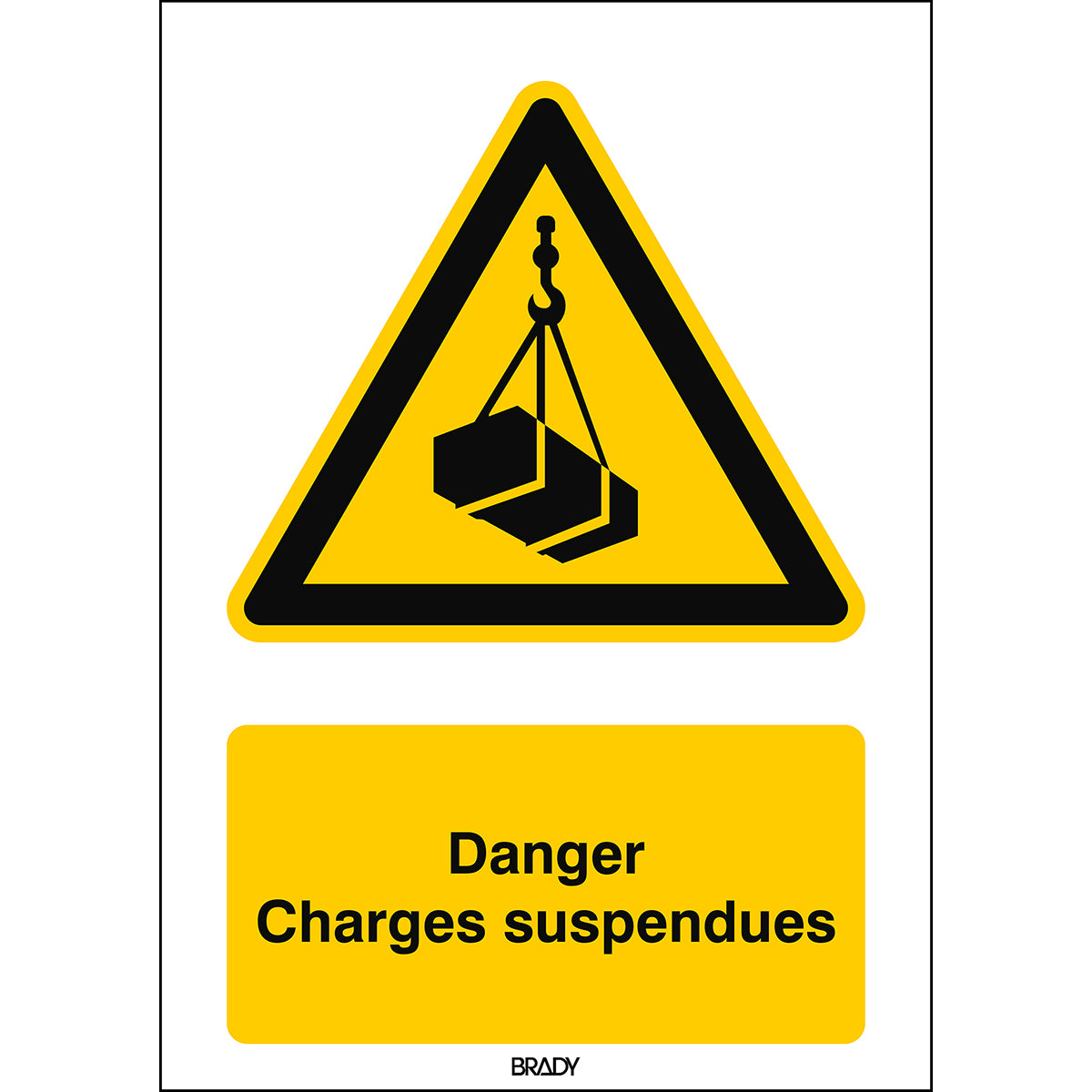 Signalisation ISO 7010 - Danger (produit francophone)