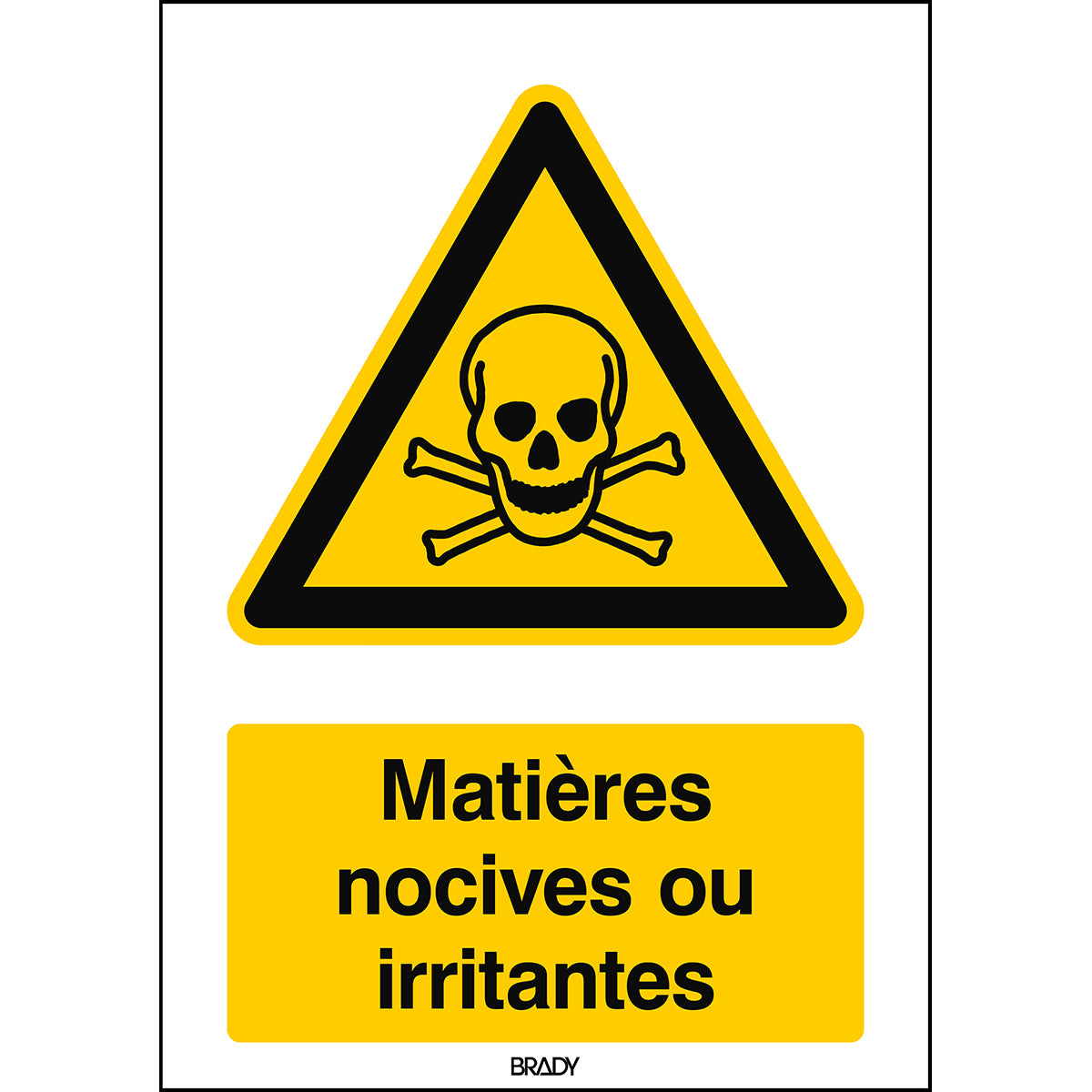 Warnung; giftige Stoffe – ISO 7010