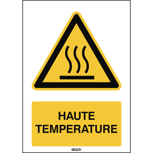 Warnung; heiße Oberfläche – ISO 7010
