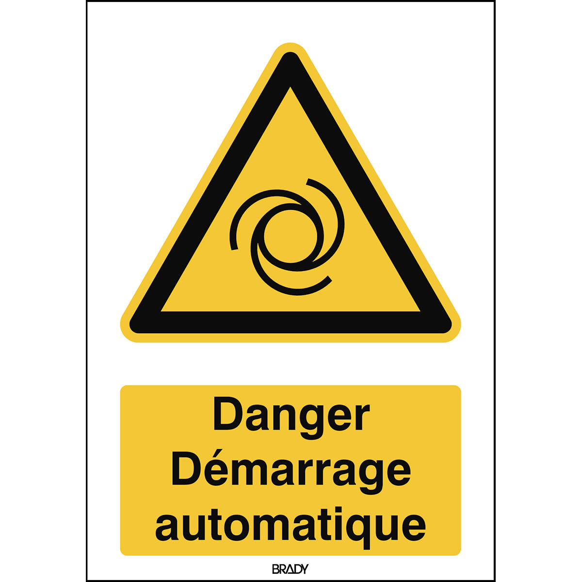 Signalisation ISO 7010 - Danger (produit francophone)