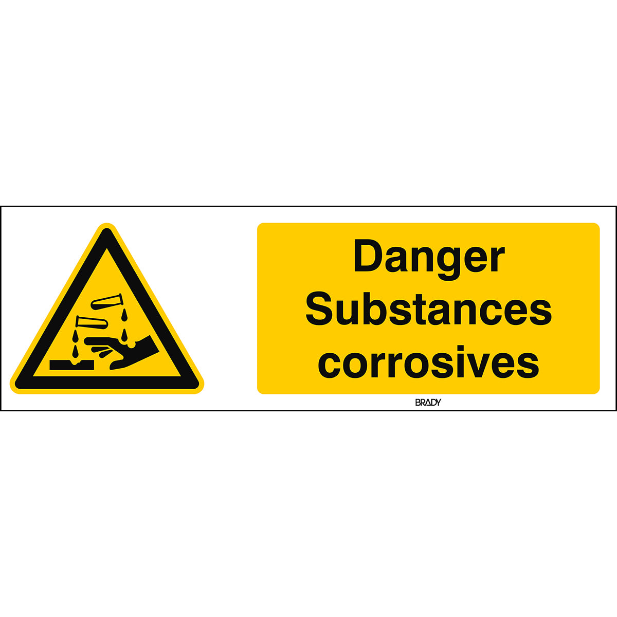 Signalisation ISO 7010 - Danger (produit francophone)