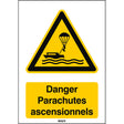 ISO Sicherheitskennzeichnung - Warnung Parasailing