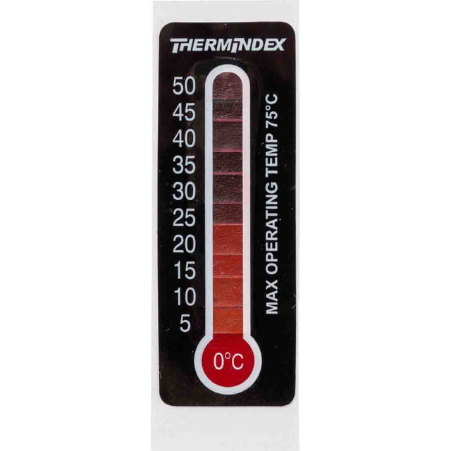 Reversible, temperaturanzeigende Etiketten - 11 Temperatur-Messstufen