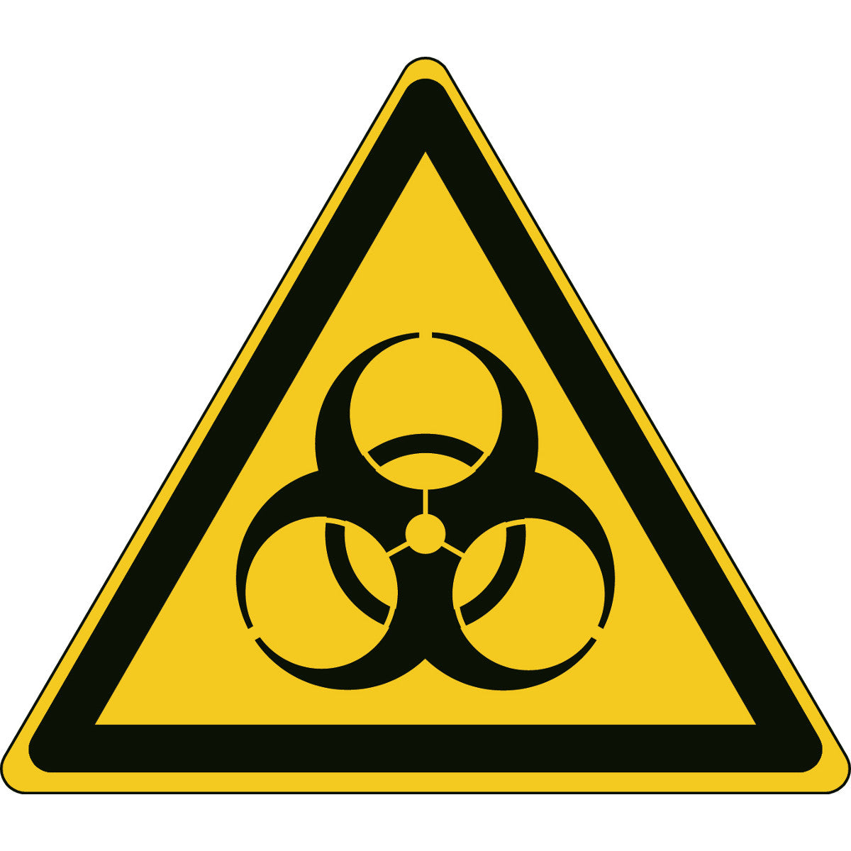 ISO safety labeling - biohazard warning