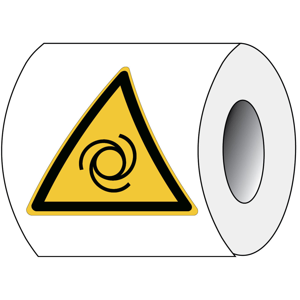 ISO safety marking - warning of automatic start-up