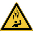 Warnung; Herabfallende Eisbrocken – Sicherheitsschild – ISO 7010