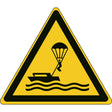 ISO Sicherheitskennzeichnung - Warnung Parasailing