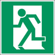 Fluchtwegkennzeichnung - Rettungsweg