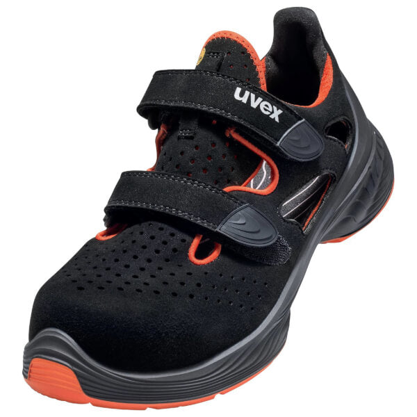 Sandale de sécurité Uvex 1 G2 68488 S1 SRC orange noir