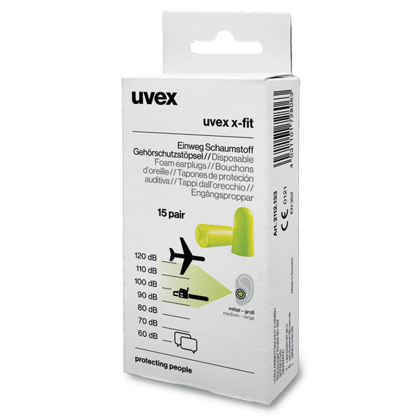 uvex earplugs x-fit